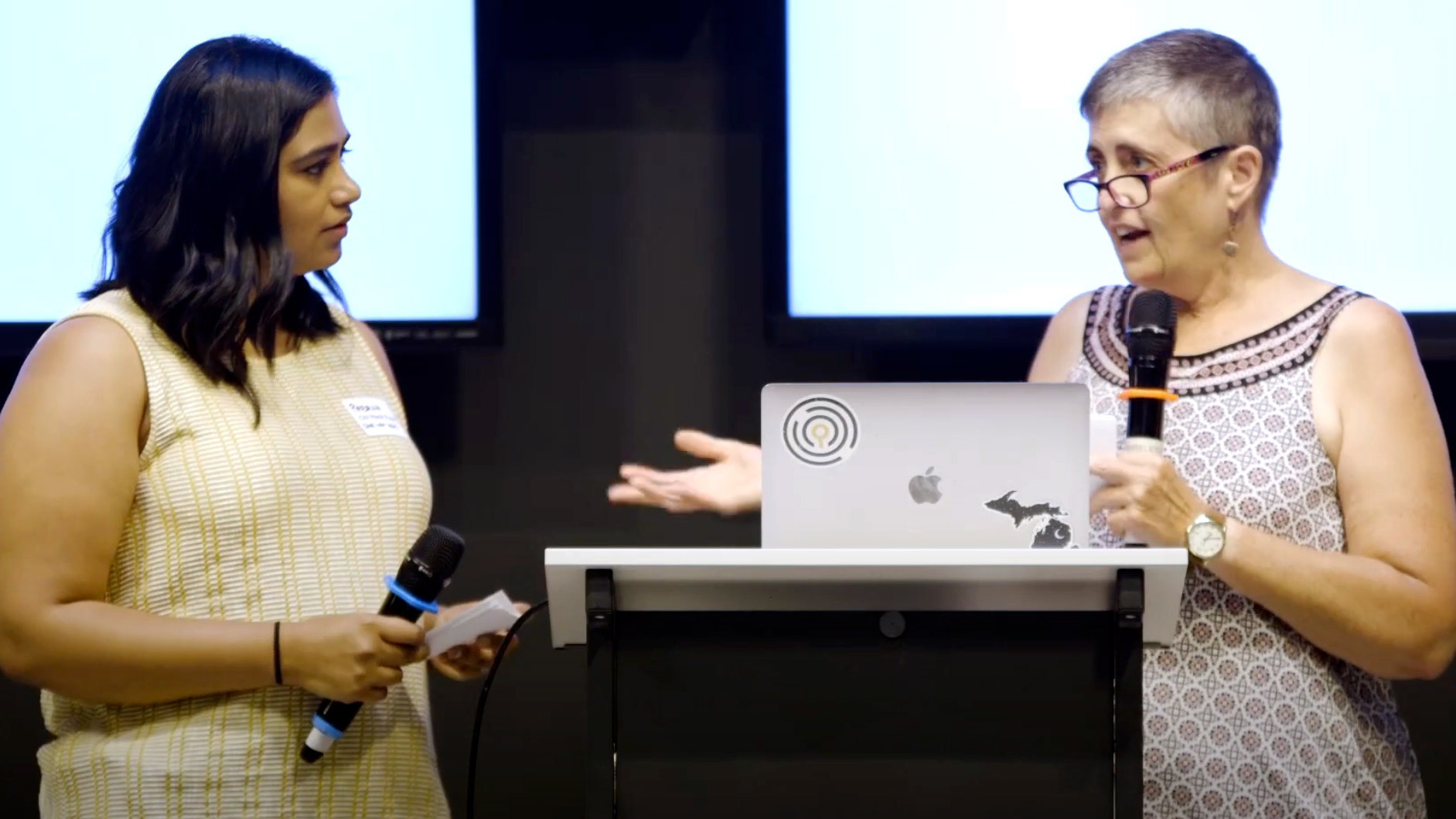 Prerna and Heidi